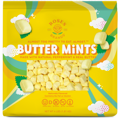Roses Brands Butter Mints 4lbs