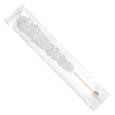 Roses Brands Crystal Wands - 120ct 22g White Natural Clear Wrapped