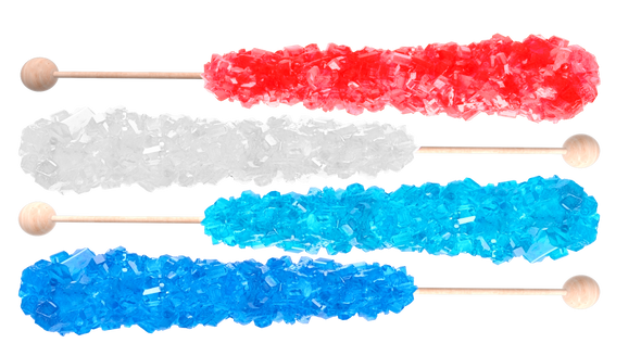 Roses Brands Crystal Wands - 4ct 22g Patriotic Theater Box