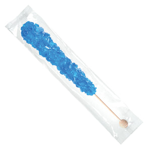 Roses Brands Crystal Wands - 120ct 22g Blue Raspberry Clear Wrapped