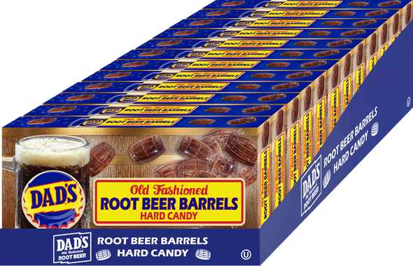 Dads® Old Fashioned Root Beer Barrels 4oz Theater Box