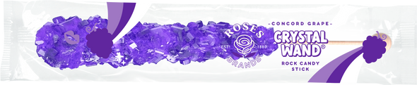 Roses Brands Crystal Wands - 60ct 22g Assorted Display