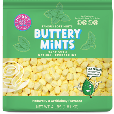 Roses Brands Buttery Mints 4lbs