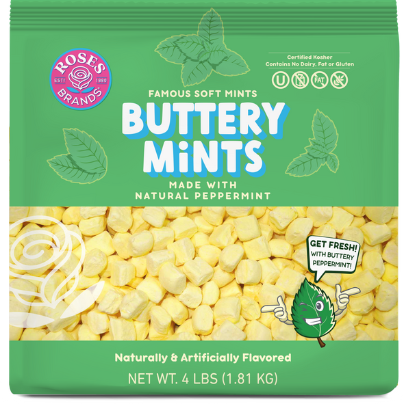 Roses Brands Buttery Mints 4lbs