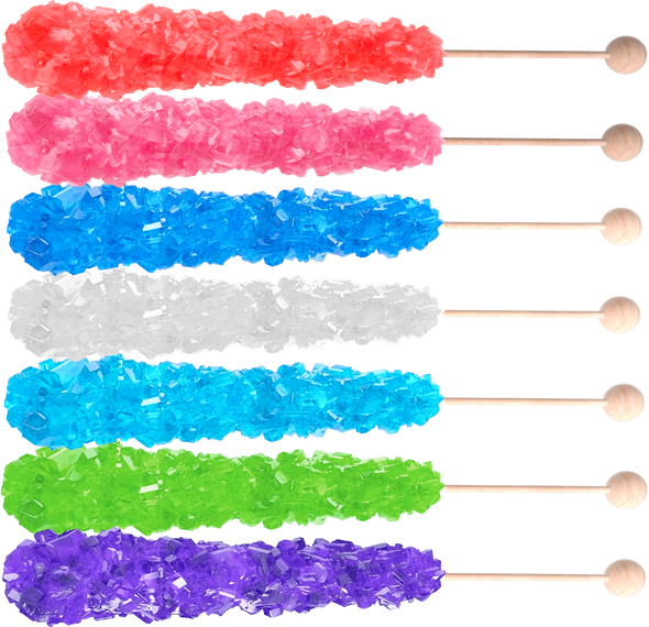 Roses Brands Crystal Wands - 120ct 22g Assorted Unwrapped