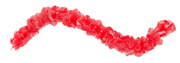 Roses Brands Crystal Strings - Red Maraschino Cherry 5lb Box