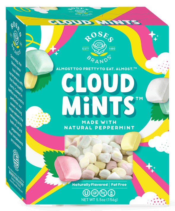 Roses Brands Cloud Mints - Assorted Candy Mints - 5.5oz