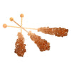 Roses Brands Swizzle Stirrers - 72ct 10g Amber Natural Unwrapped